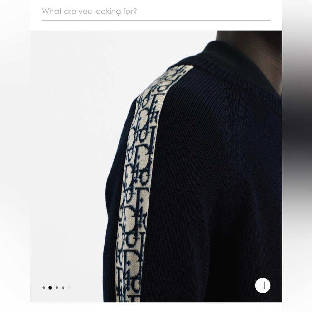 MEN DIOR CREWNECK SMALL - Picture 3 of 3